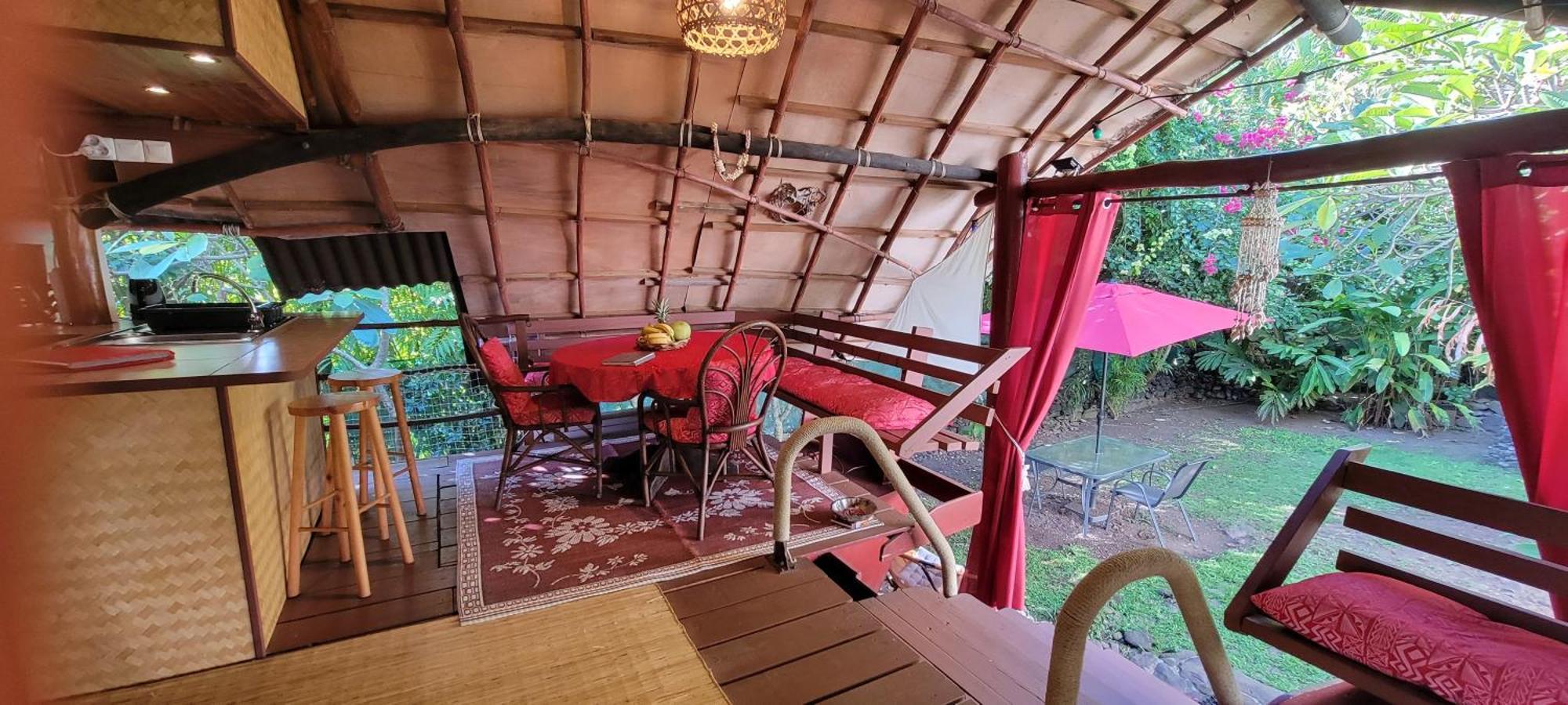 Location " La Pirogue " Maison D'Hotes A Moorea Haapiti ภายนอก รูปภาพ